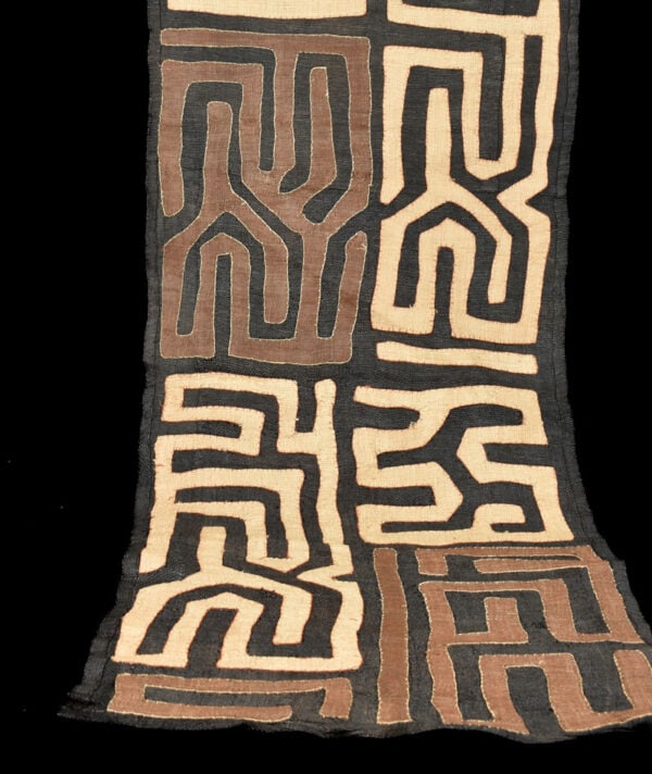 Textile – Cloth – Shoowa-Kuba – DR Congo 270 cm - 2