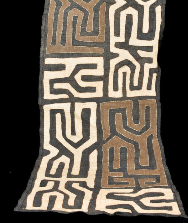 Textile – Cloth – Shoowa-Kuba – DR Congo 270 cm - 4