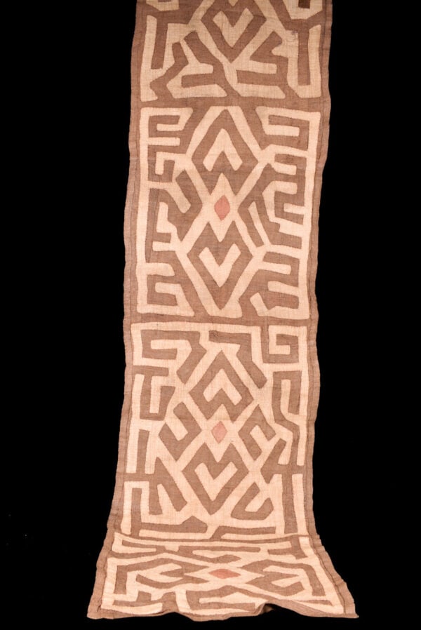 Textile – Cloth – Shoowa-Kuba – DR Congo 290 cm (1 of 5)