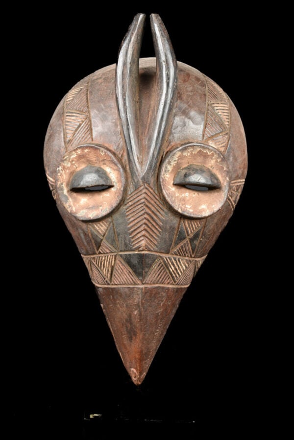 Initiation mask – Wood – Bembe – DR Congo - 2