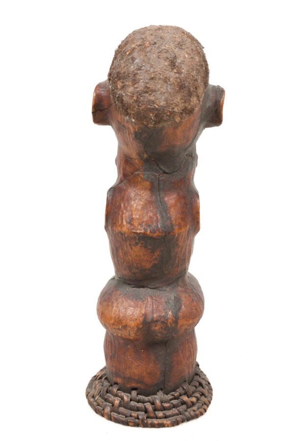 Figure – Wood, Antelope skin – Ejagham – Ekoi – Nigeria - 5