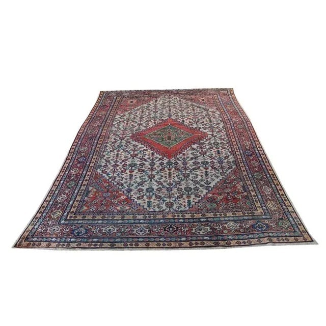 Antique Mahal rug - 5
