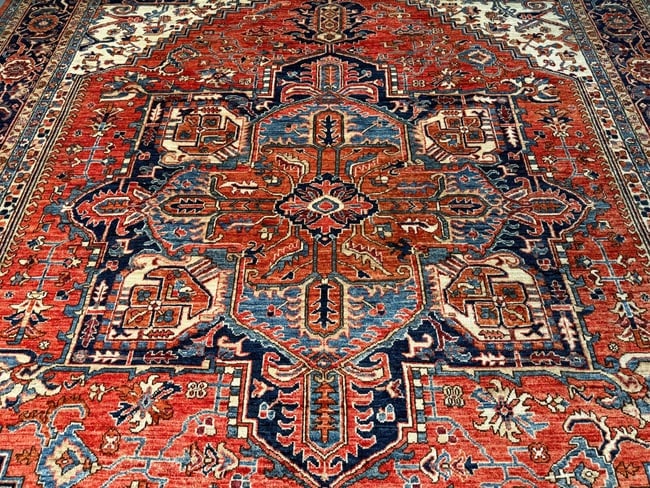 Stunning Super Serapi Rug 9x11.9 - 2