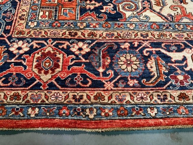 Stunning Super Serapi Rug 9x11.9 - 8