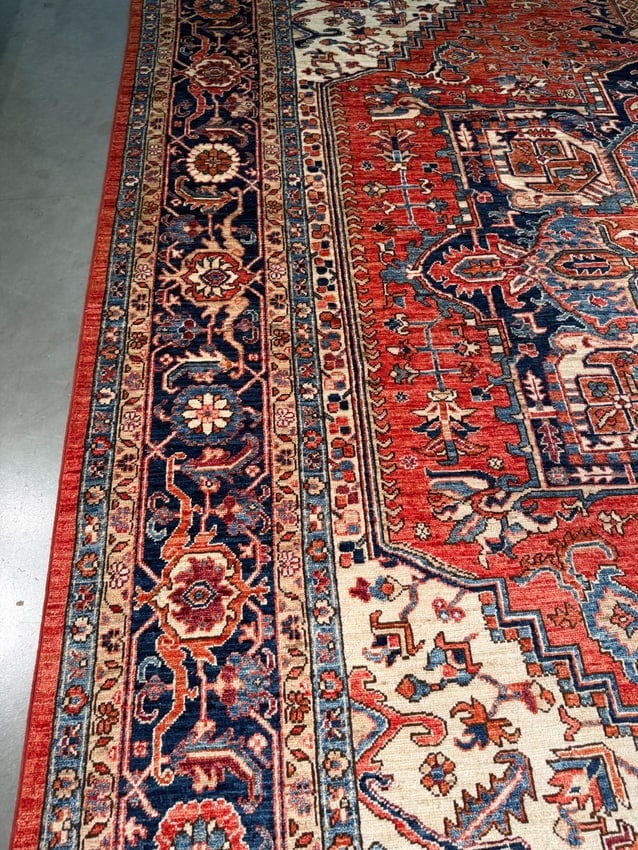 Stunning Super Serapi Rug 9x11.9 - 9