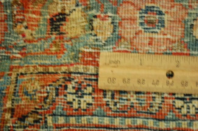 KASHAN ORIENTAL RUG 8'4"x11'3" - 12