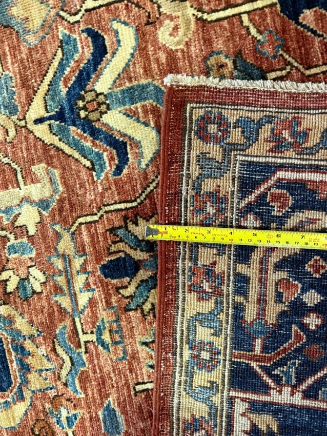 Exquisite Fine Serapi Design Rug 9.1x11.9 - 10