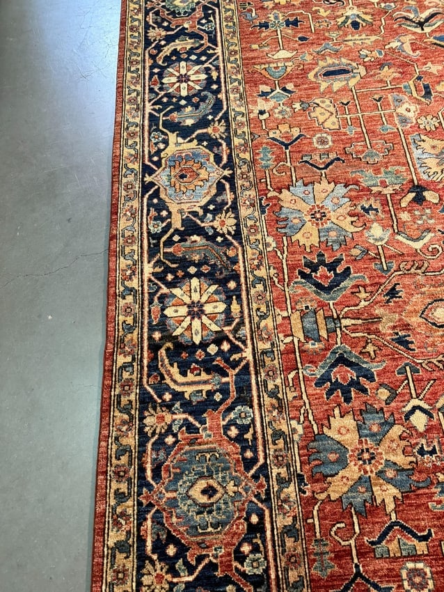 Exquisite Fine Serapi Design Rug 9.1x11.9 - 3