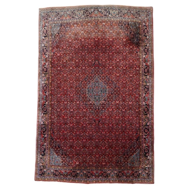 Antique Persian Bidjar Handmade rug 7.5' x 10.11' 1920s (1 of 15)