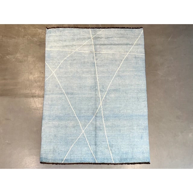 Morrocan weave modern rug - 2