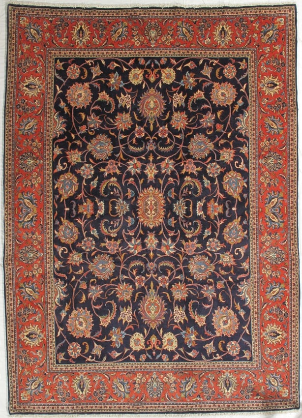 Mahal 7.11x11.1: Title: Mahal 7.11x11.1 Origin: Iran Year:New Materials:wool Size:7.11x11.1 Description:Mahal Reserve: $3,200.00 Shipping: Domestic: Flat-rate of $160.00 to anywhere within the contiguous U.S. Inter