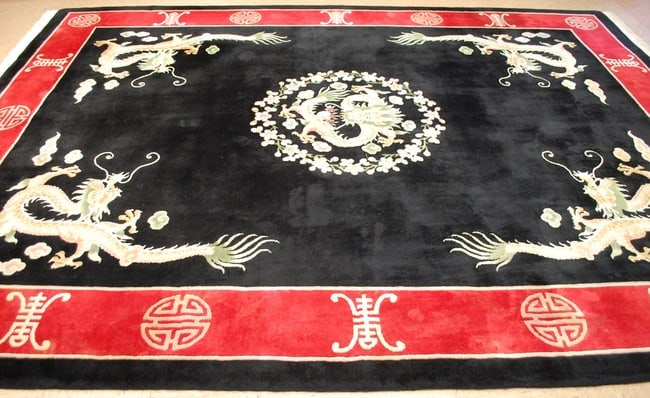 CHINESE NICHOLS RUG 9'x12'2" - 7