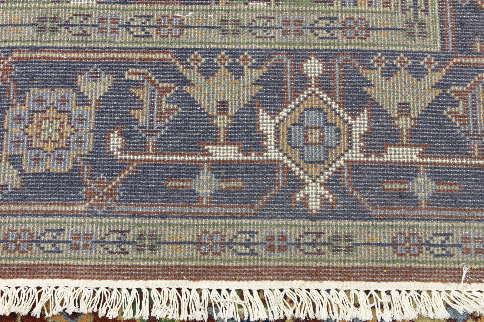 Rusty Red Geometric 8X10 Heriz Serapi Oriental Rug - 19
