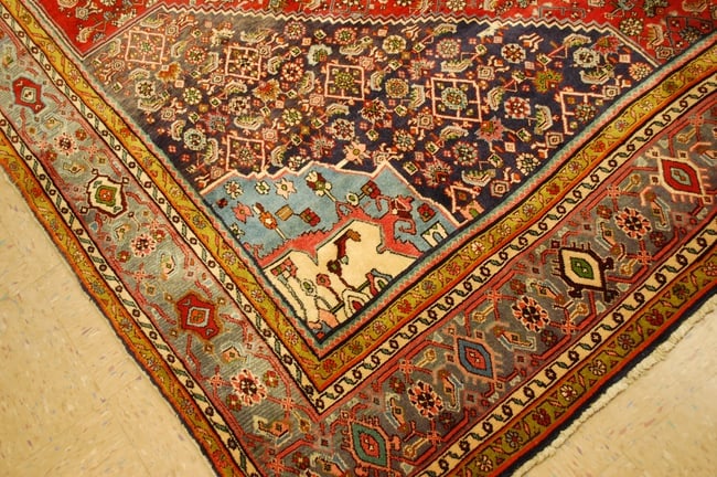 PERSIAN BIJAR 8.5x10.8 - 8