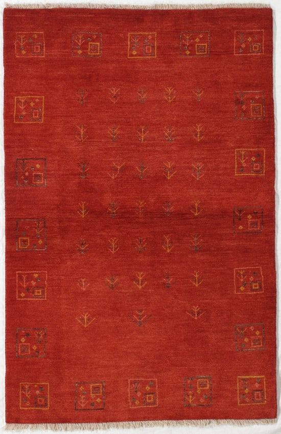 Lori-Gabbeh 3.11x6: Title: Lori-Gabbeh 3.11x6 Origin: Iran Year:New Materials:wool Size:3.11x6 Description:Lori Gabbeh Persian Reserve: $900.00 Shipping: Domestic: Flat-rate of $80.00 to anywhere within the contiguous