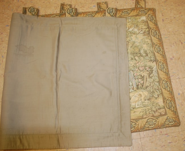 Tapestry French European Hand Loomed Victorian 2'8"X5'7" - 10