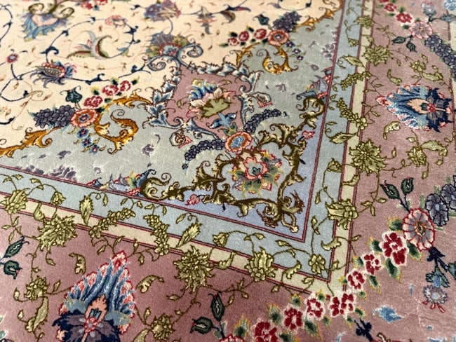 Auth Persian Masterpc Silk & Wool 6.8x10 - 4