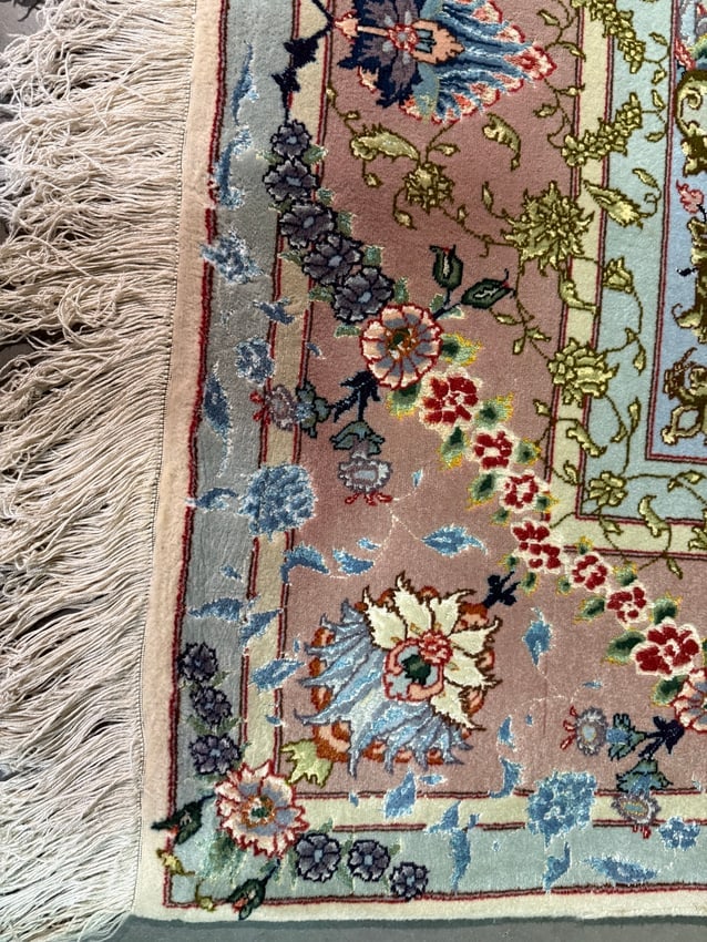Auth Persian Masterpc Silk & Wool 6.8x10 - 5