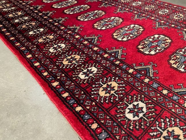 Authentic Bokhars Runner 2'.7" X 11' - 7