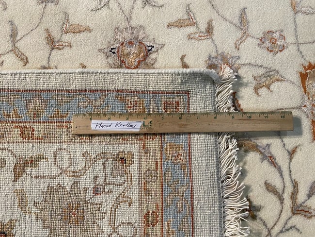 EXQUISITE SILK &WOOL RUG 6.1x9.1 - 8