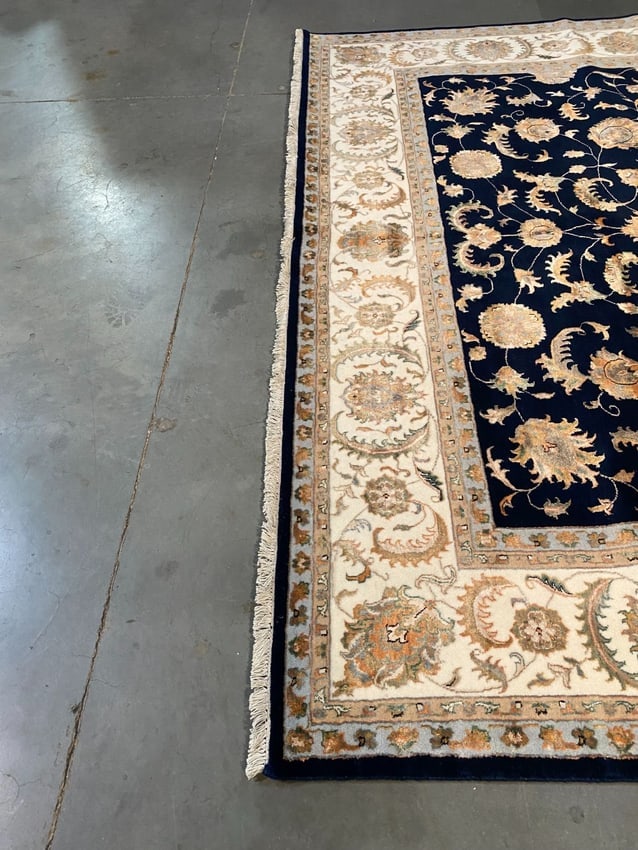 EXQUISITE SILK &WOOL RUG 9x12 - 5