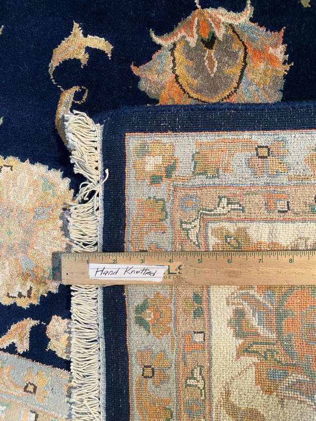EXQUISITE SILK &WOOL RUG 9x12 - 9