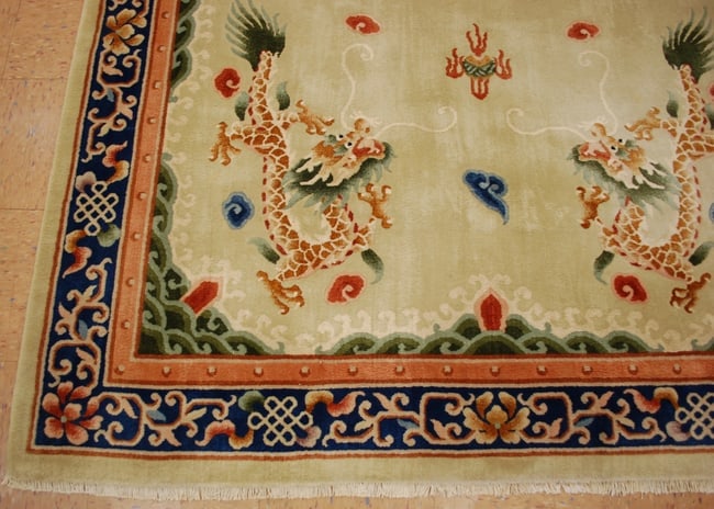 CHINESE NICHOLS RUG 5'10" x 8'10" - 6