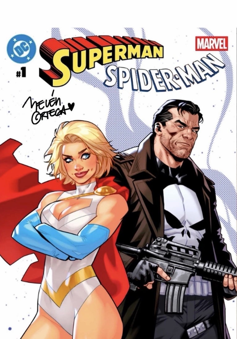 RARE NM+ C2E2 EXCLUSIVE SIGNED COMIC BOOK SUPERMAN SPIDER-MAN #1 W/ COA: Title:RARE NM+ C2E2 EXCLUSIVE SIGNED COMIC BOOK SUPERMAN SPIDER-MAN #1 W/ COA Description:This collectible comic book is the C2E2 Trade Exclusive edition of Superman Spider-Man #1, officially signed b