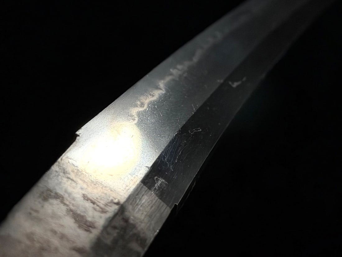NBTHK Hozon Certified Japanese Katana Sword, Shiga-zeki School, Mid Muromachi Period - 3
