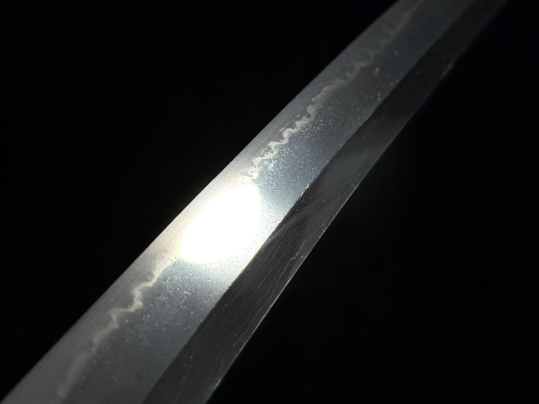 NBTHK Hozon Certified Japanese Katana Sword, Shiga-zeki School, Mid Muromachi Period - 5