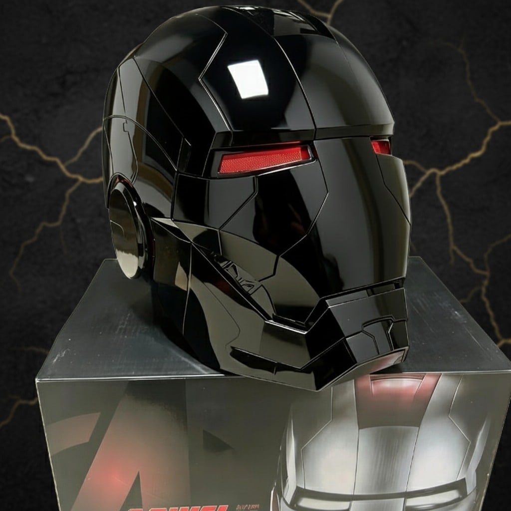 Electronic Wearable Black MK5 Helmet Voice-Controlled Hero Face Mask (1 of 6)