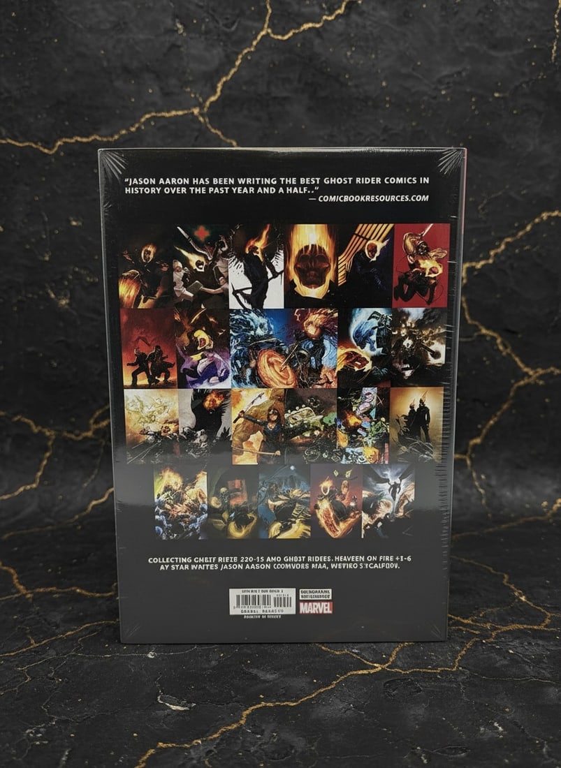 Ghost Rider Omnibus Jason Aaron Hardcover Graphic Novel Silvestri Cover New: Title:Ghost Rider Omnibus Jason Aaron Hardcover Graphic Novel Silvestri Cover New Description:This Ghost Rider Omnibus collects the acclaimed run by writer Jason Aaron and features a striking cover
