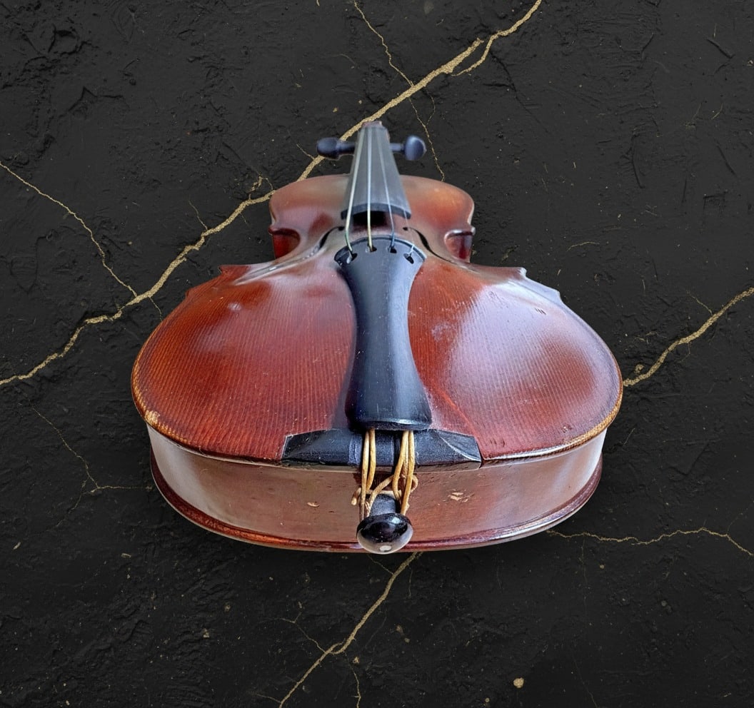 1916 Antique Violin Handcrafted Musical Instrument Medicine Hat Alberta - 13