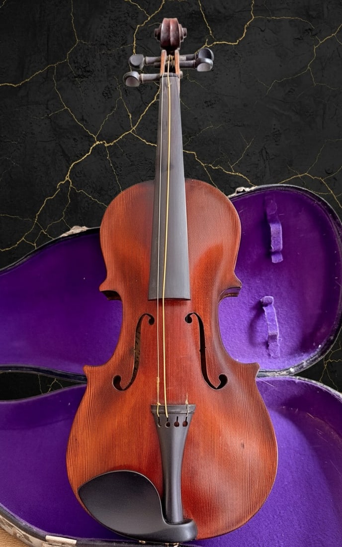 1916 Antique Violin Handcrafted Musical Instrument Medicine Hat Alberta (1 of 13)