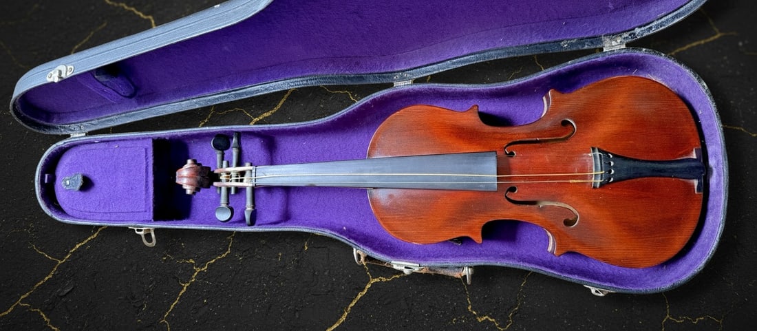 1916 Antique Violin Handcrafted Musical Instrument Medicine Hat Alberta - 2