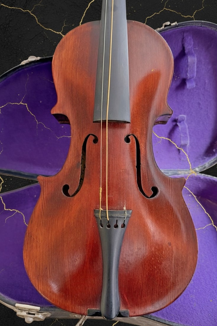 1916 Antique Violin Handcrafted Musical Instrument Medicine Hat Alberta - 3