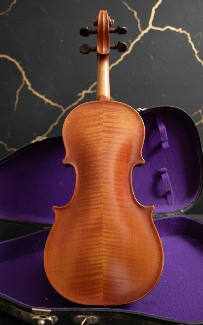 1916 Antique Violin Handcrafted Musical Instrument Medicine Hat Alberta - 4