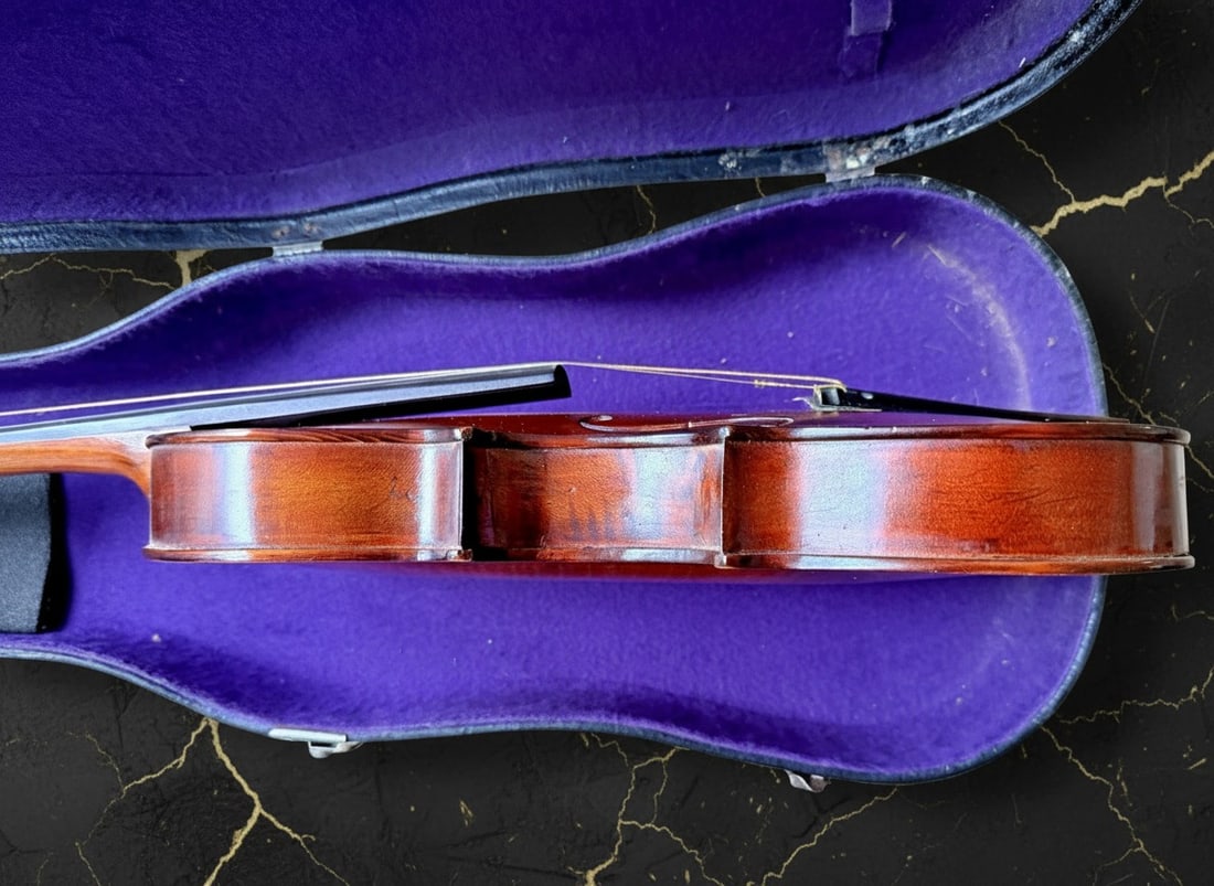 1916 Antique Violin Handcrafted Musical Instrument Medicine Hat Alberta - 6