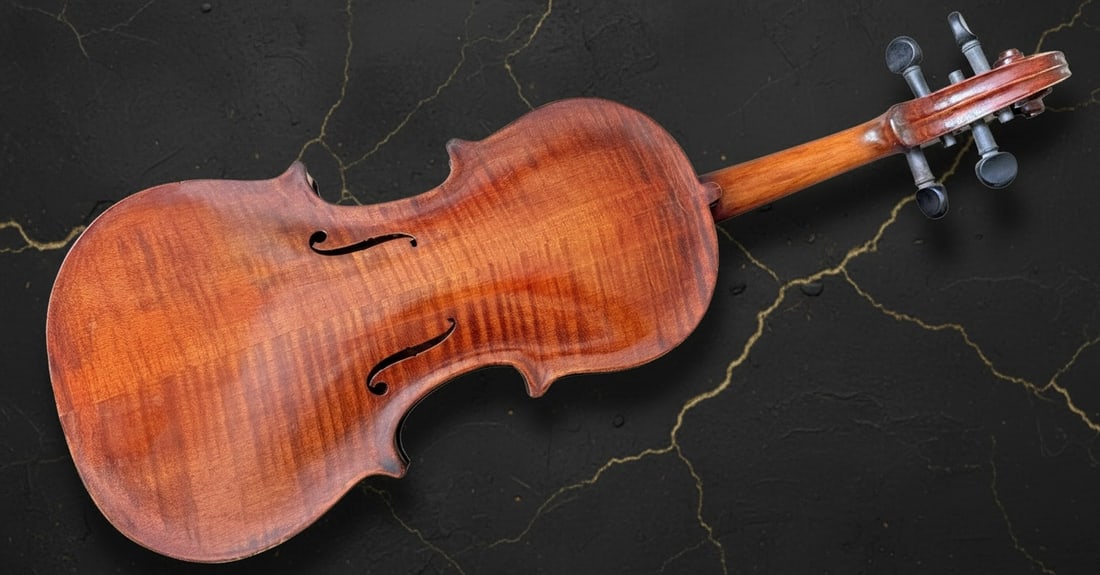 1916 Antique Violin Handcrafted Musical Instrument Medicine Hat Alberta - 8
