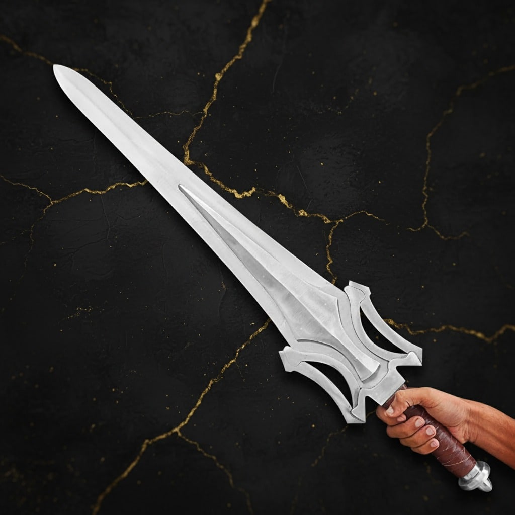 2026 Battle Ready Power Sword He-Man Masters Universe Toy Weapon New - 6