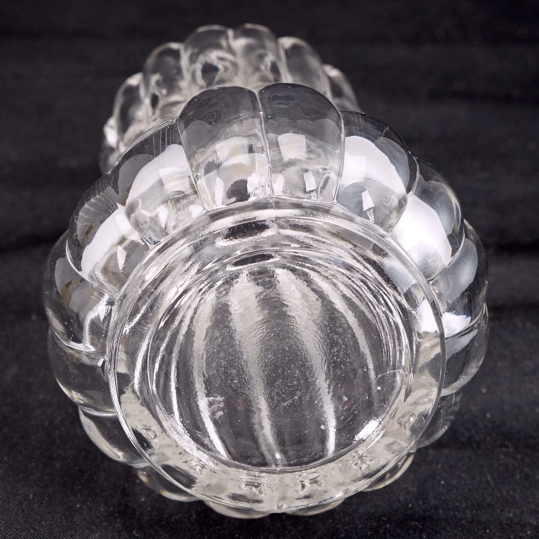 English Silverplate/Glass Sugar Shaker c 1930 - 5