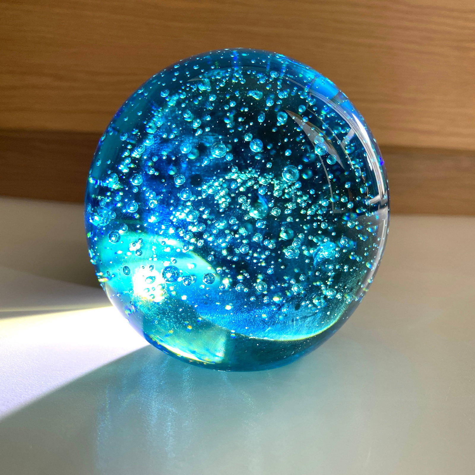 Blown Glass Ball - 9