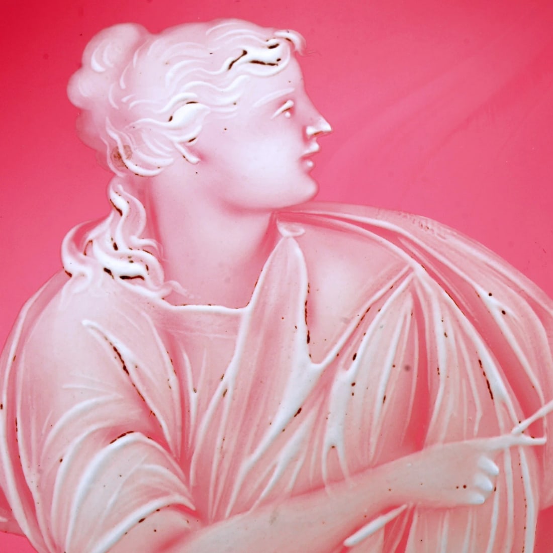 19th C Thomas Webb Cameo Glass Vase - 4