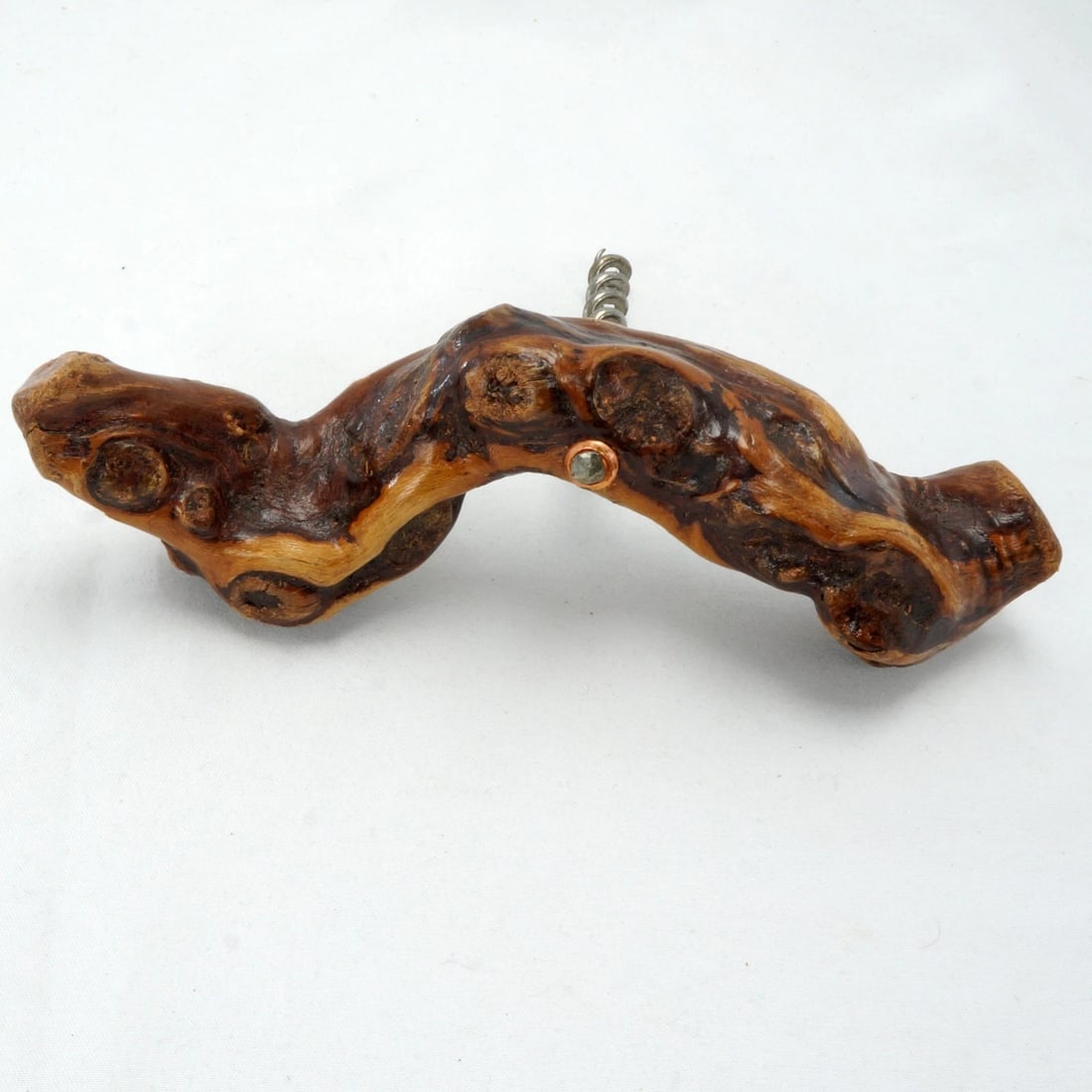 Vintage French Grapevine Root Corkscrew - 4