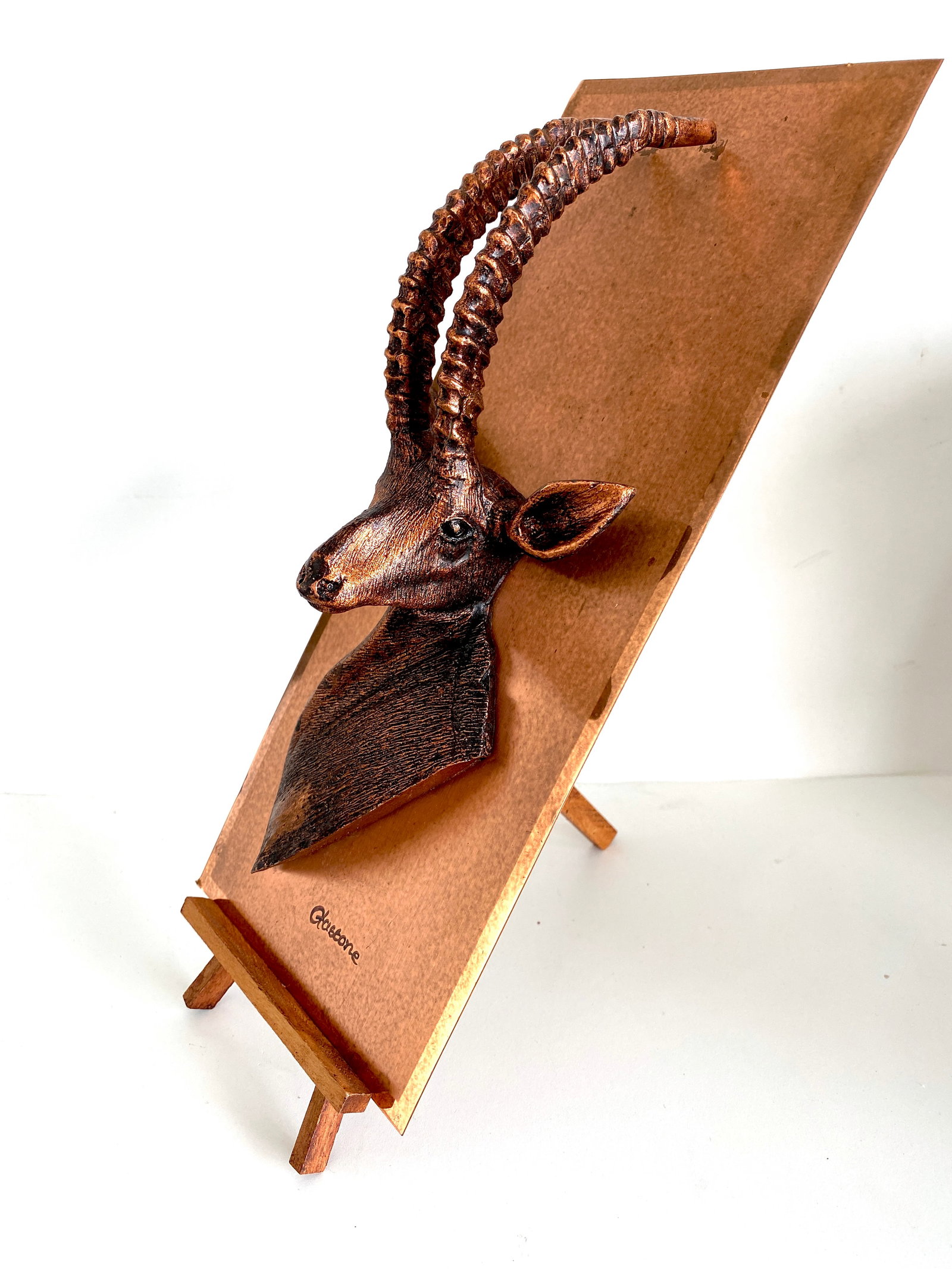 Grand Copper piece depicting an Antilope - 2