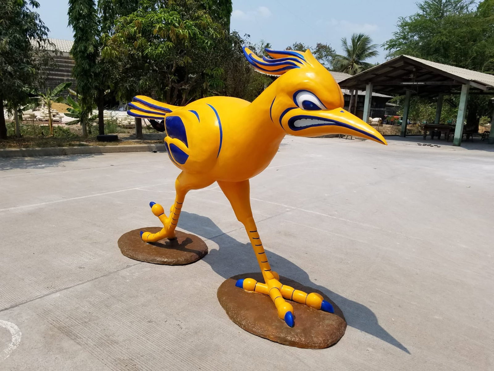 Giant Impressive Twelve Feet Long Roadrunner Bronze Statue 144" x 34" x 74"H - 2