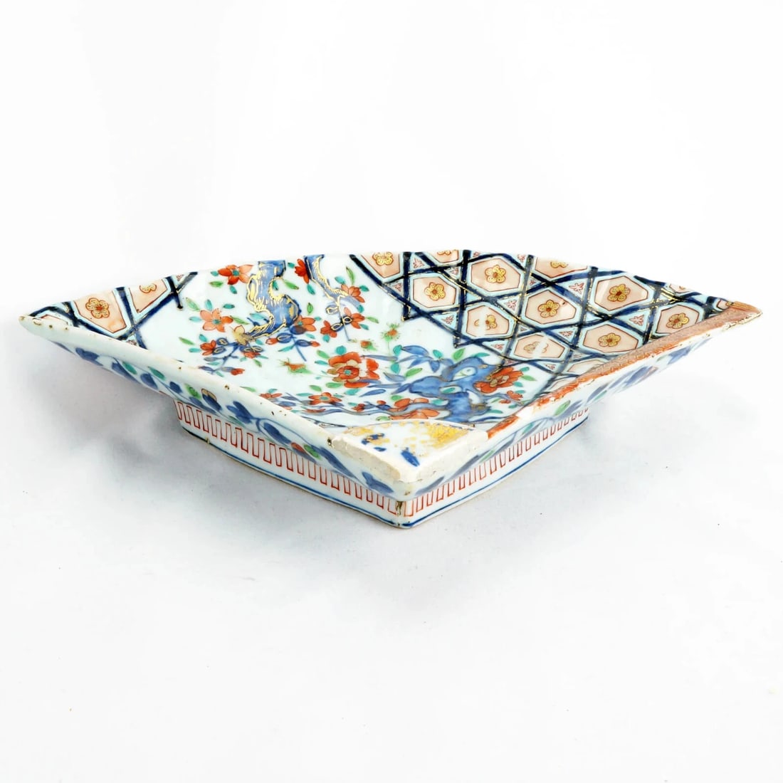 Kangxi Chinese Imari Fan Dish 1662-1722 - 6