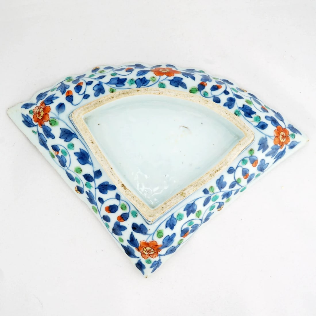 Kangxi Chinese Imari Fan Dish 1662-1722 - 7