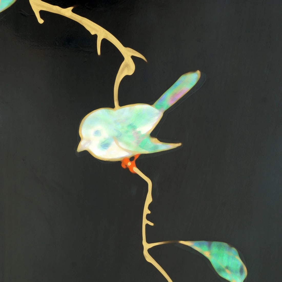 1960s Japanese Lacquer Panel - 5