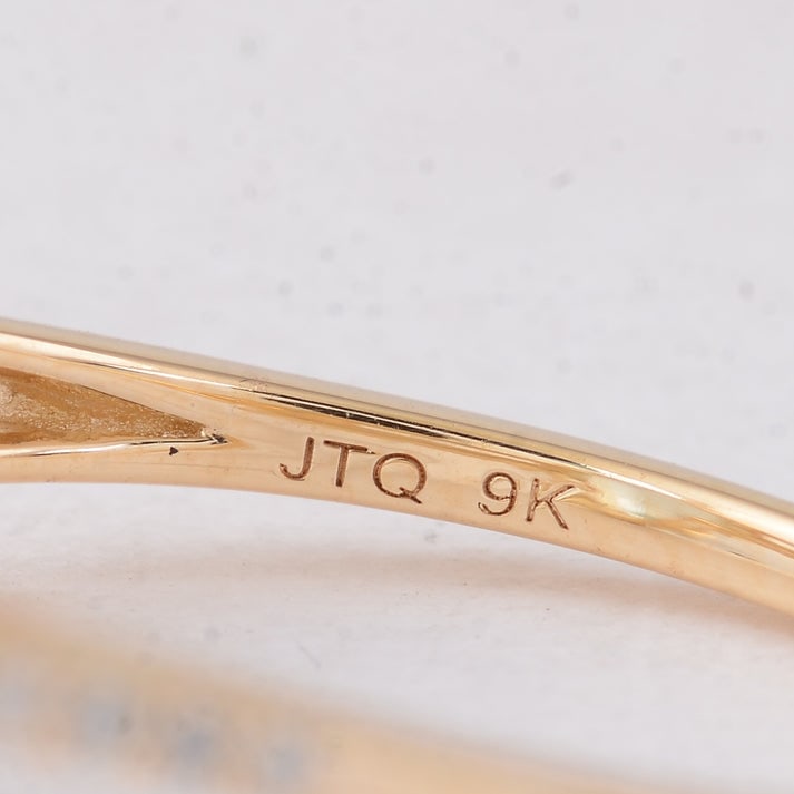 2.38 Ct Oval Aquamarine 9K Gold Ring - 5